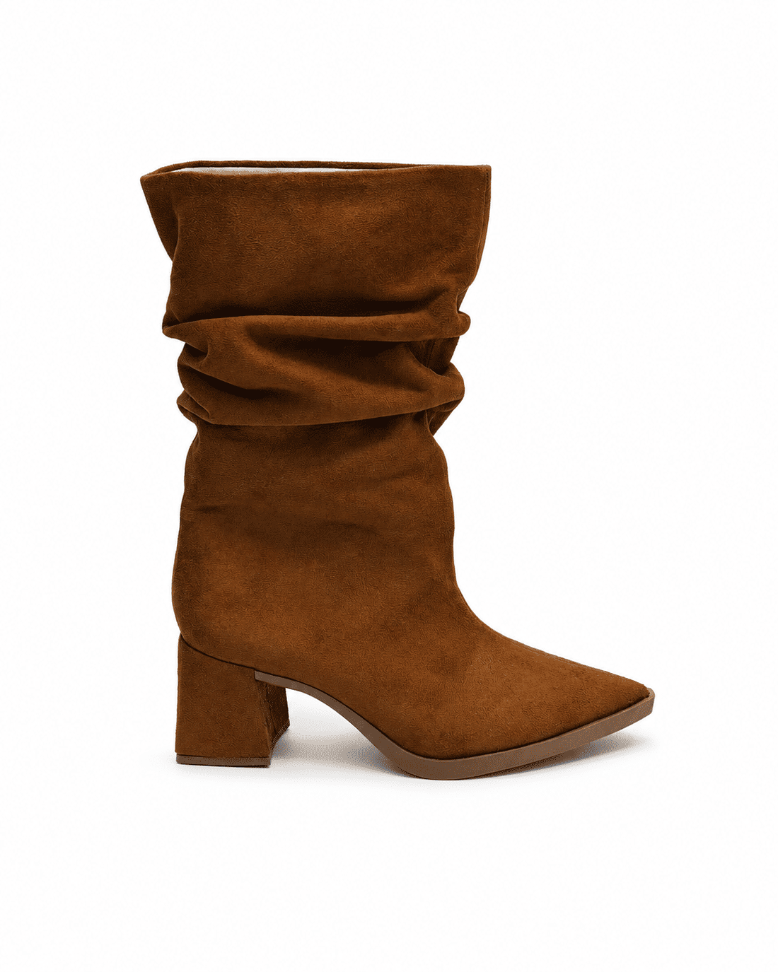 BOTA FEMININA CANO MÉDIO SLOUCH LOHANY CARAMELO BOTA FEMININA CANO MÉDIO SLOUCH LOHANY CARAMELO