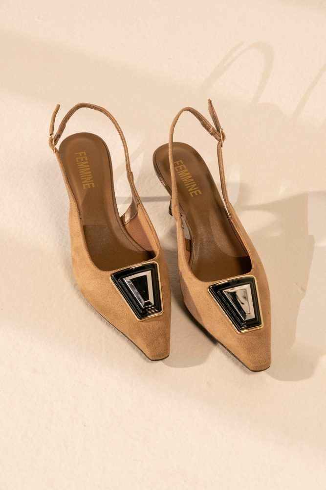 SLINGBACK KITEN HEELS KARDASHIAN nude SLINGBACK KITEN HEELS KARDASHIAN nude