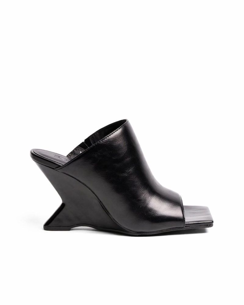 Tamanco Feminino Salto Anabela Napa Preto Bianca Tamanco Feminino Salto Anabela Napa Preto Bianca