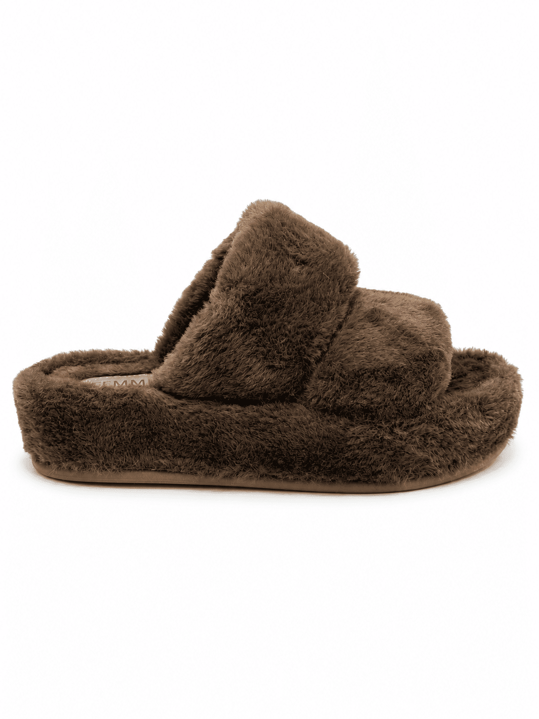 Chinelo Flatform Feminino Pelo Flow Marrom Chinelo Flatform Feminino Pelo Flow Marrom