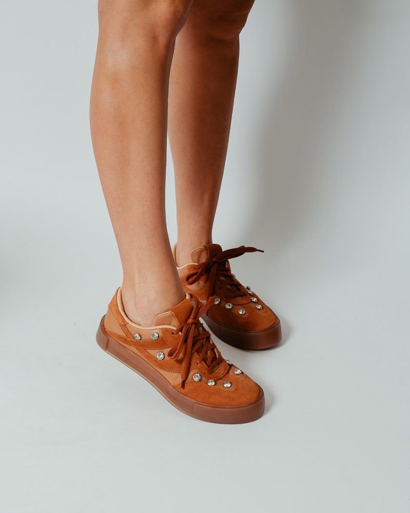 Tênis Feminino Casual Couro Original Confortável Ashley Tênis Feminino Casual Couro Original Confortável Ashley