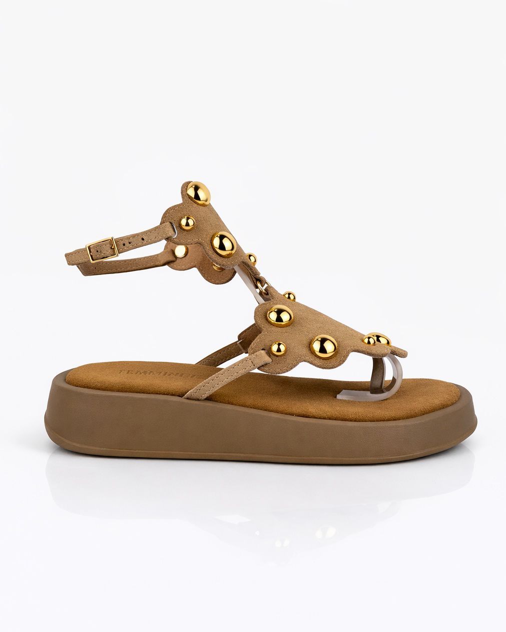 Sandália Flatform Couro Original Lily Sandália Flatform Couro Original Lily