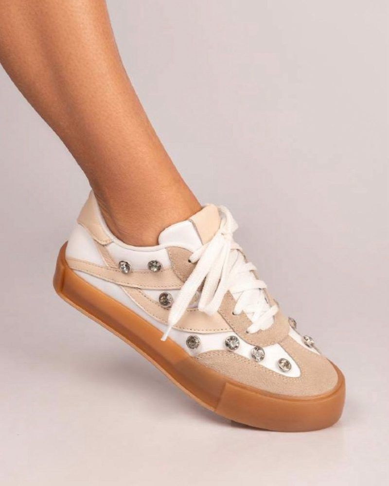 Tênis Feminino Casual Couro Original Confortável Ashley Tênis Feminino Casual Couro Original Confortável Ashley