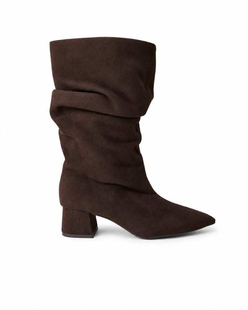 BOTA FEMININA CANO MÉDIO SLOUCH SILVIA MARROM BOTA FEMININA CANO MÉDIO SLOUCH SILVIA MARROM