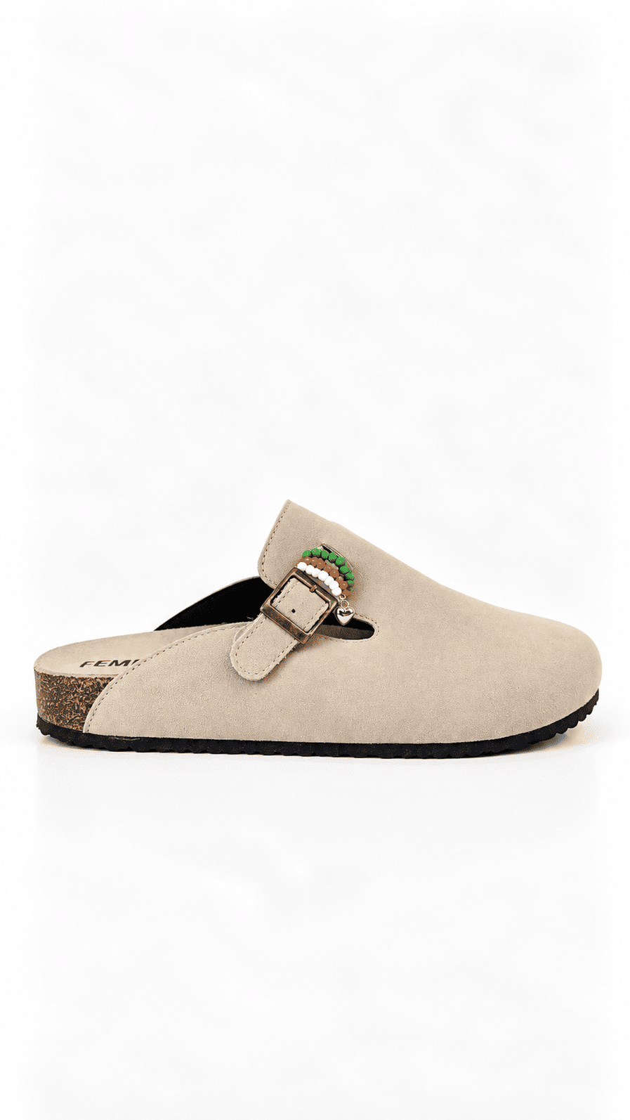 Clog Couro Legítimo Arizona Off White Clog Couro Legítimo Arizona Off White