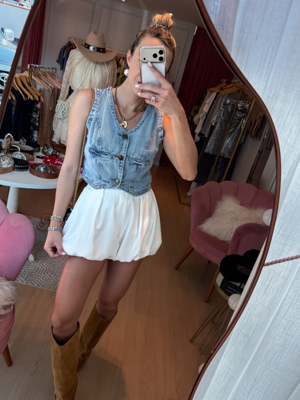 Colete Jeans Veronica Colete Jeans Veronica