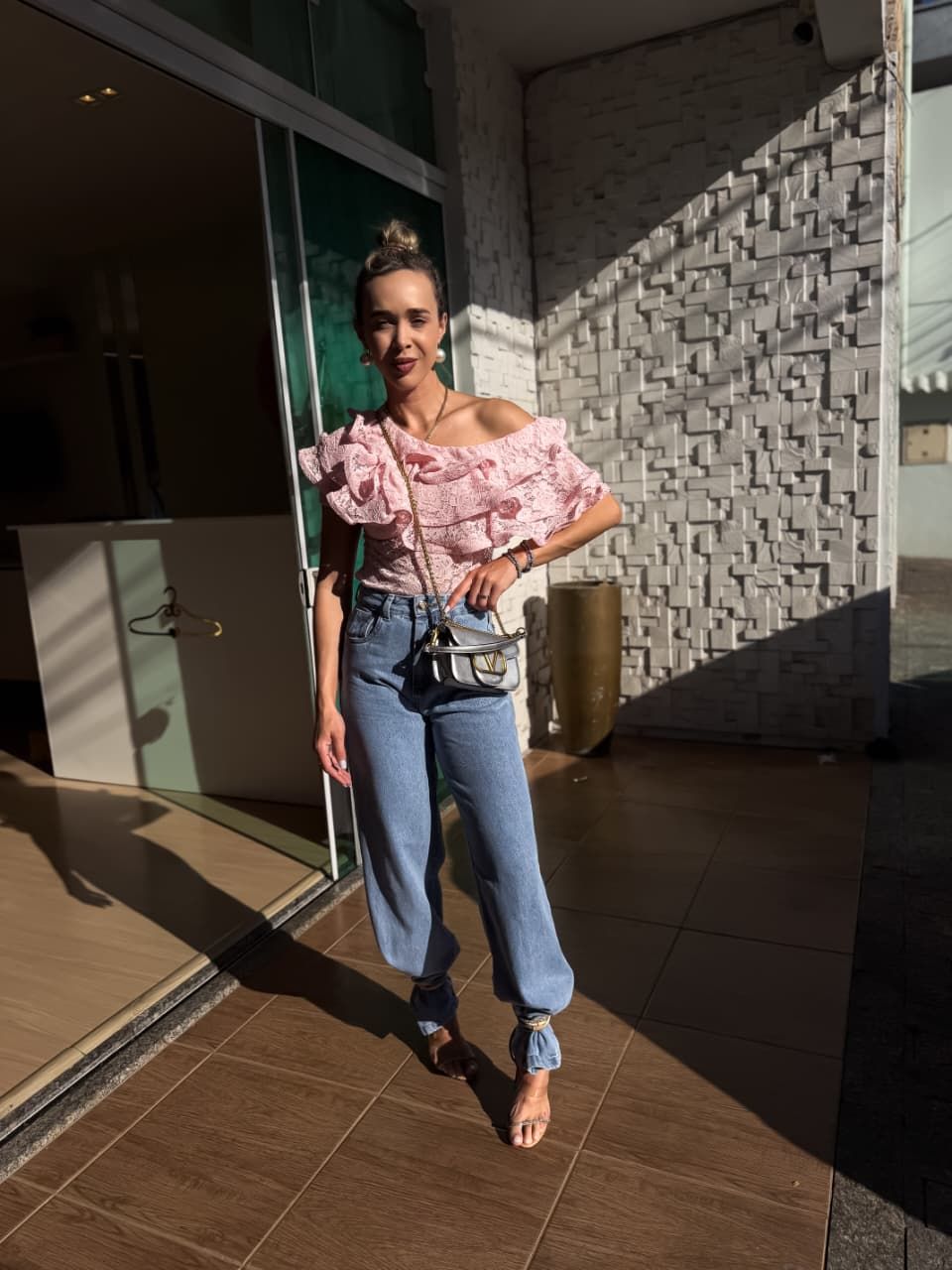 Calça Wide Jeans Jessica Calça Wide Jeans Jessica