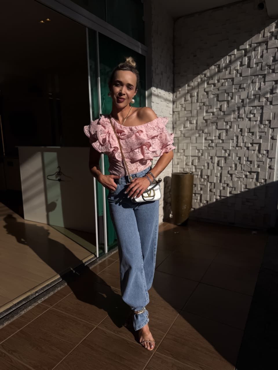 Calça Wide Jeans Jessica Calça Wide Jeans Jessica