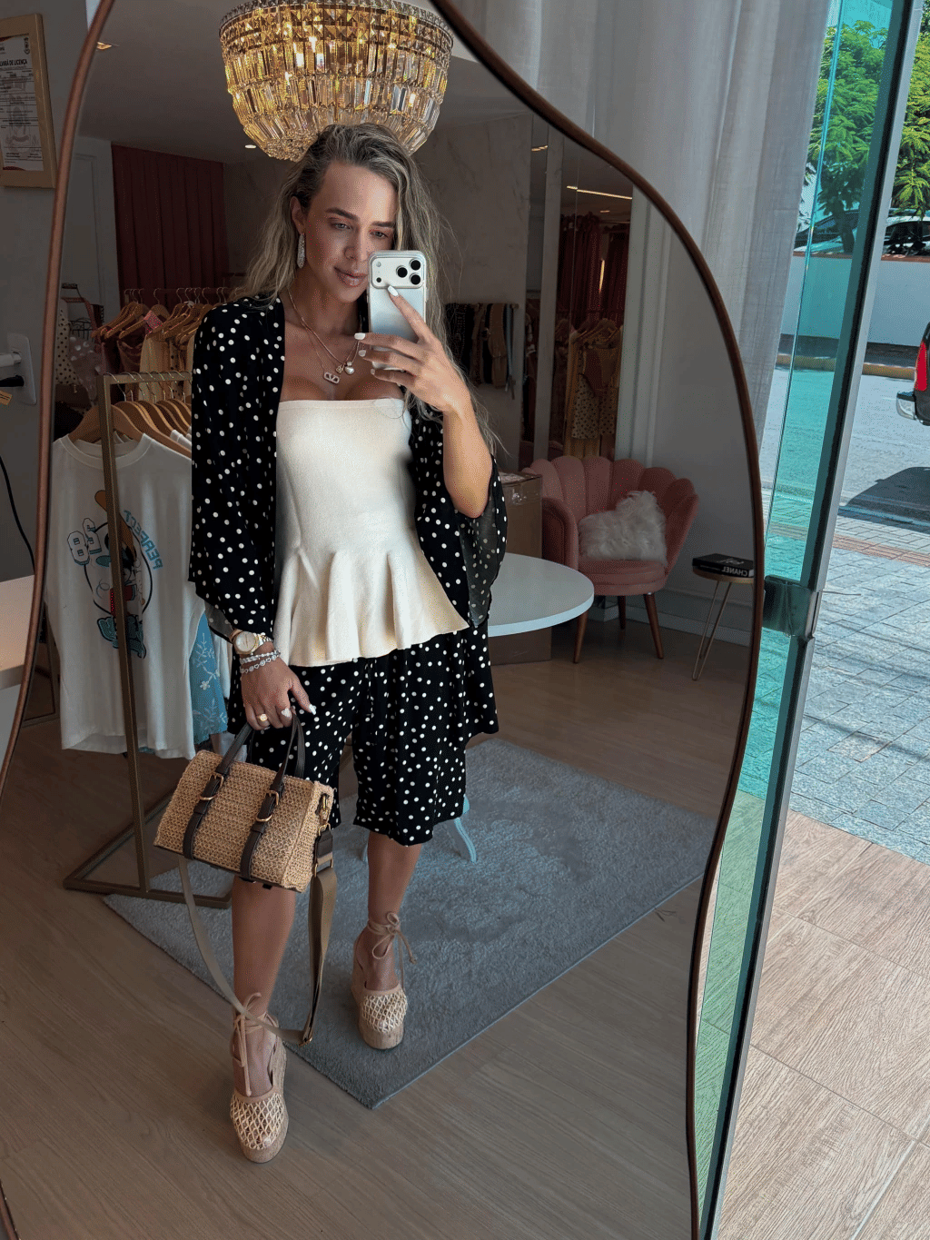 Conjunto Kimono Poá Ana Conjunto Kimono Poá Ana