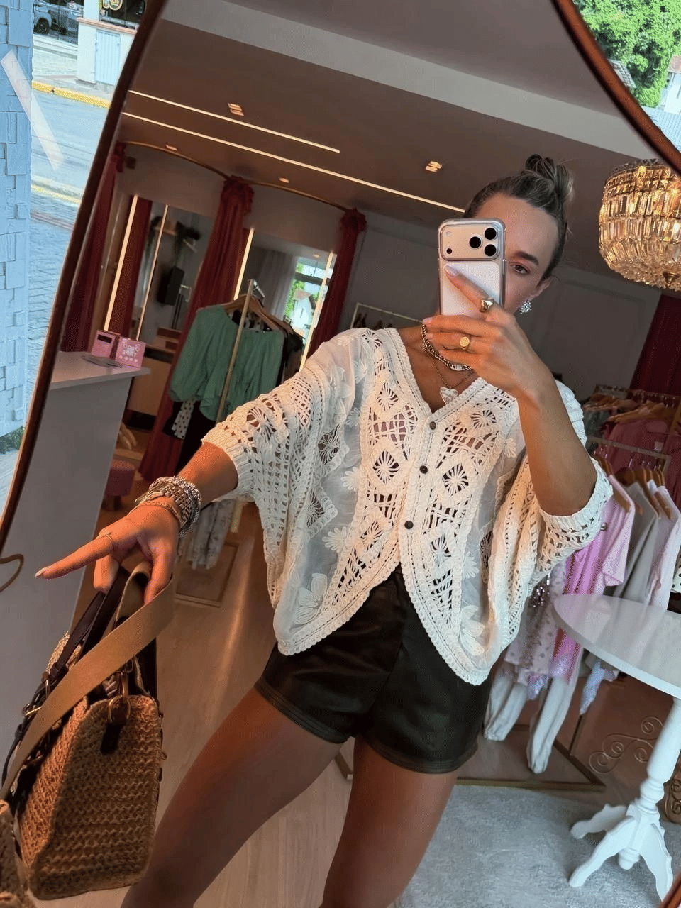 Blusa Crochê Louise Blusa Crochê Louise