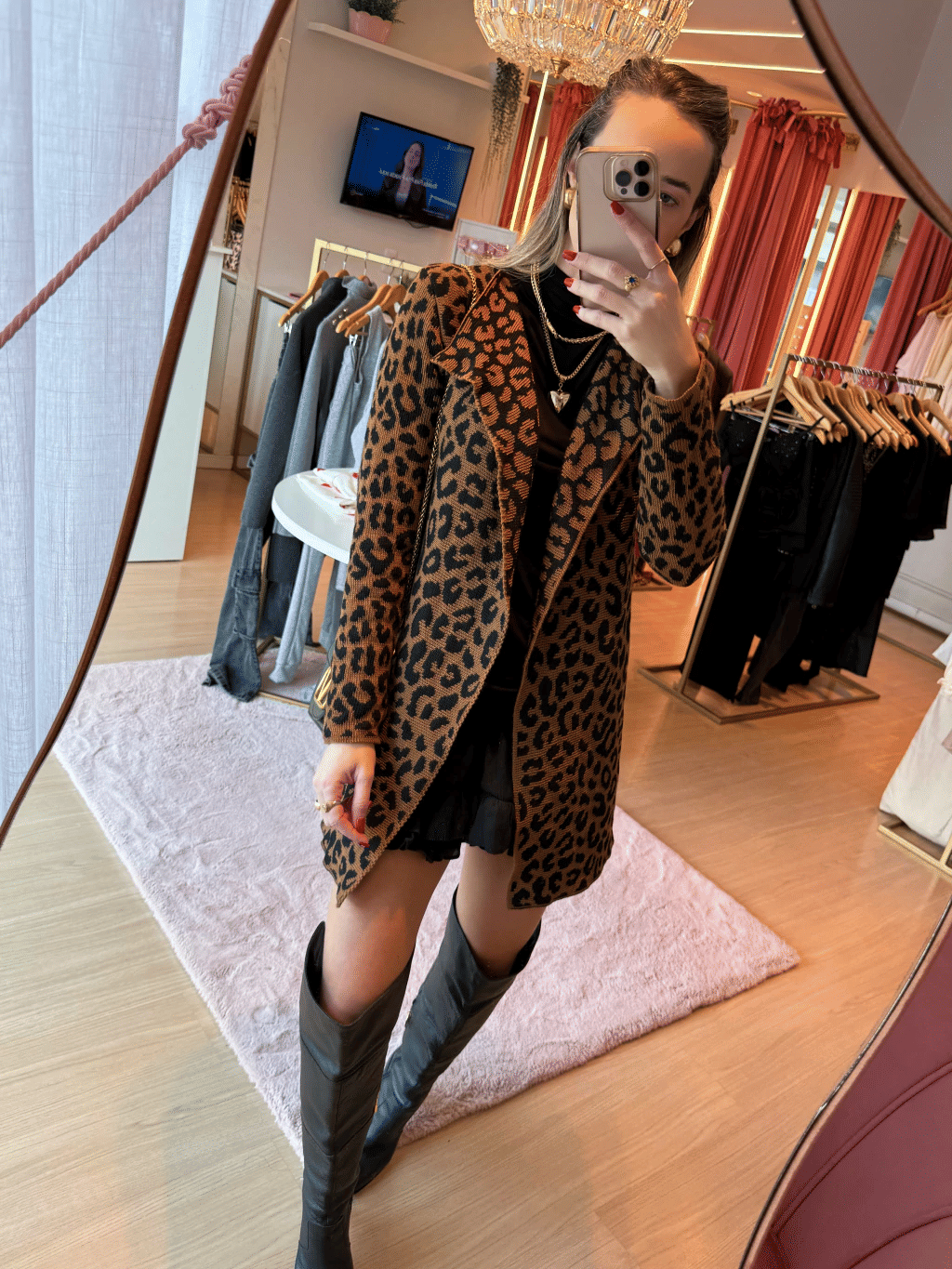 Cardigan Onça Cardigan Onça