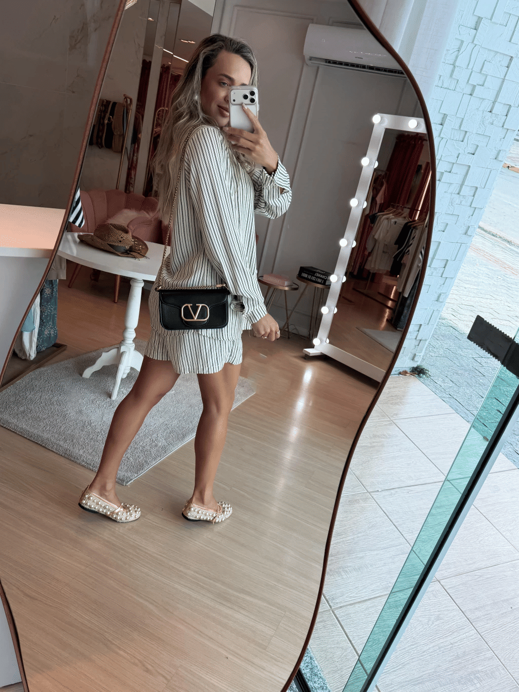 Conjunto Kimono Short Listras Conjunto Kimono Short Listras
