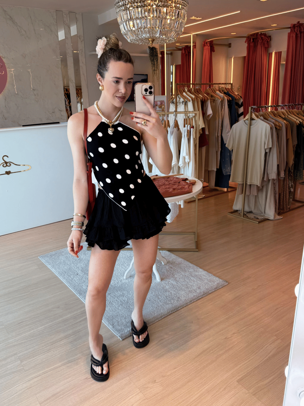 Blusa Modal Poa Sueli Blusa Modal Poa Sueli