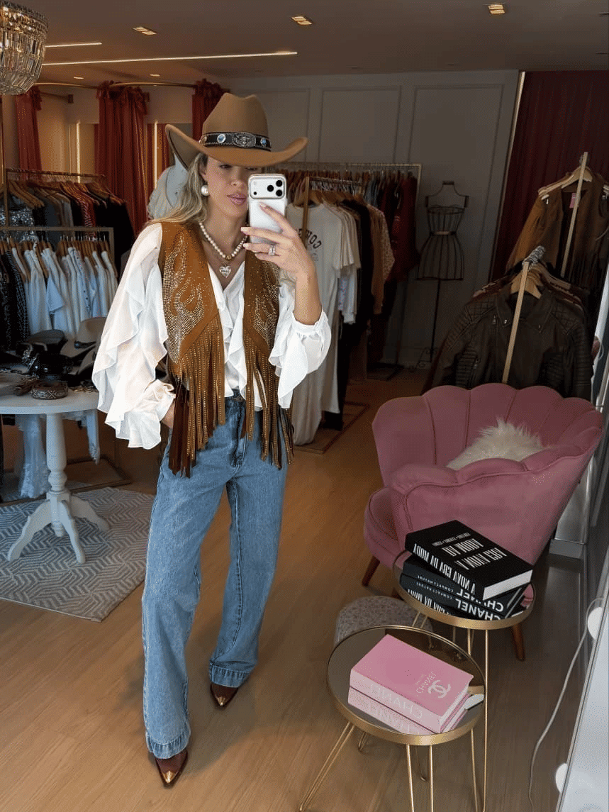 Calça Wide Leg Fabricia Calça Wide Leg Fabricia