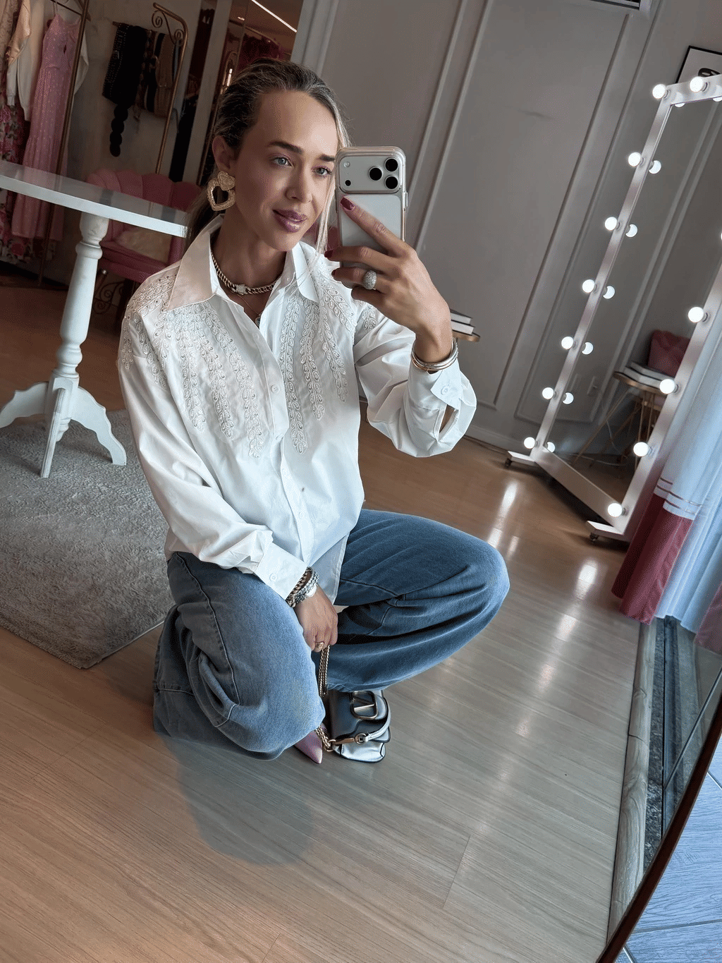 Camisa Bordada Aline