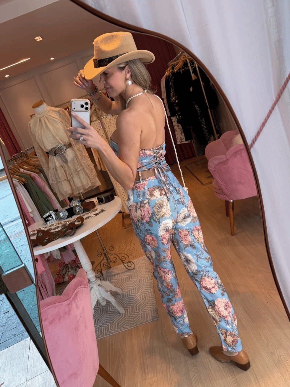 Conjunto Vintage Flores Conjunto Vintage Flores