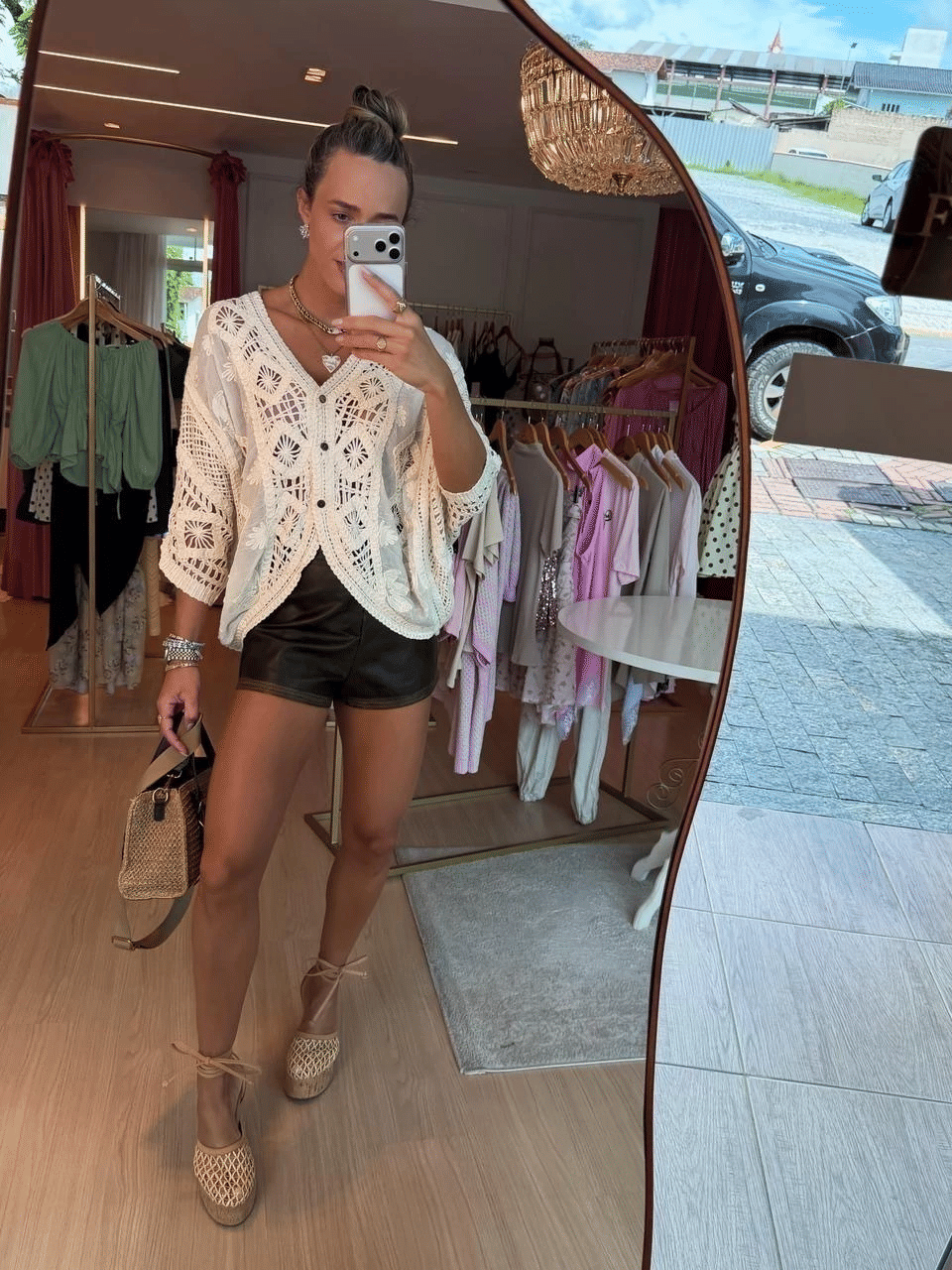 Blusa Crochê Louise Blusa Crochê Louise