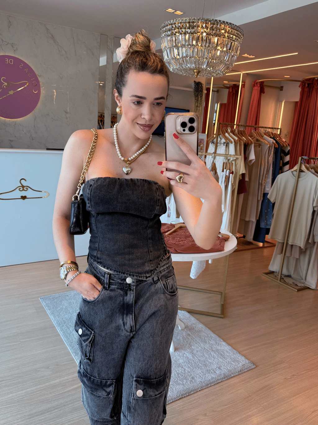 Cropped Jeans Lígia Cropped Jeans Lígia