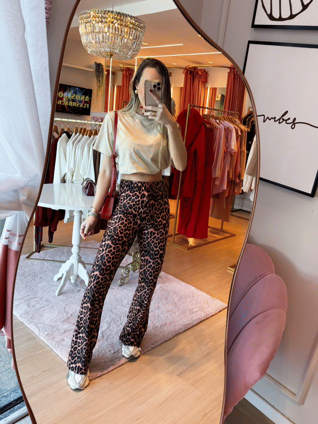 Calça Flare Calça Flare