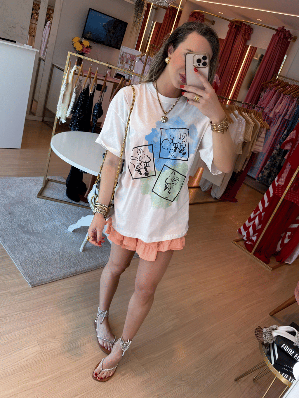 Camiseta Minnies Camiseta Minnies