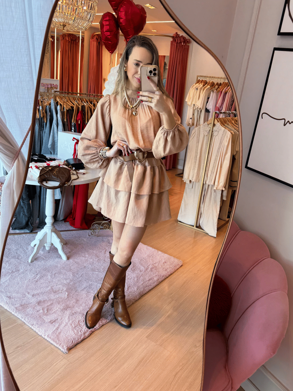 Vestido Com Cinto Encapado Vestido Com Cinto Encapado