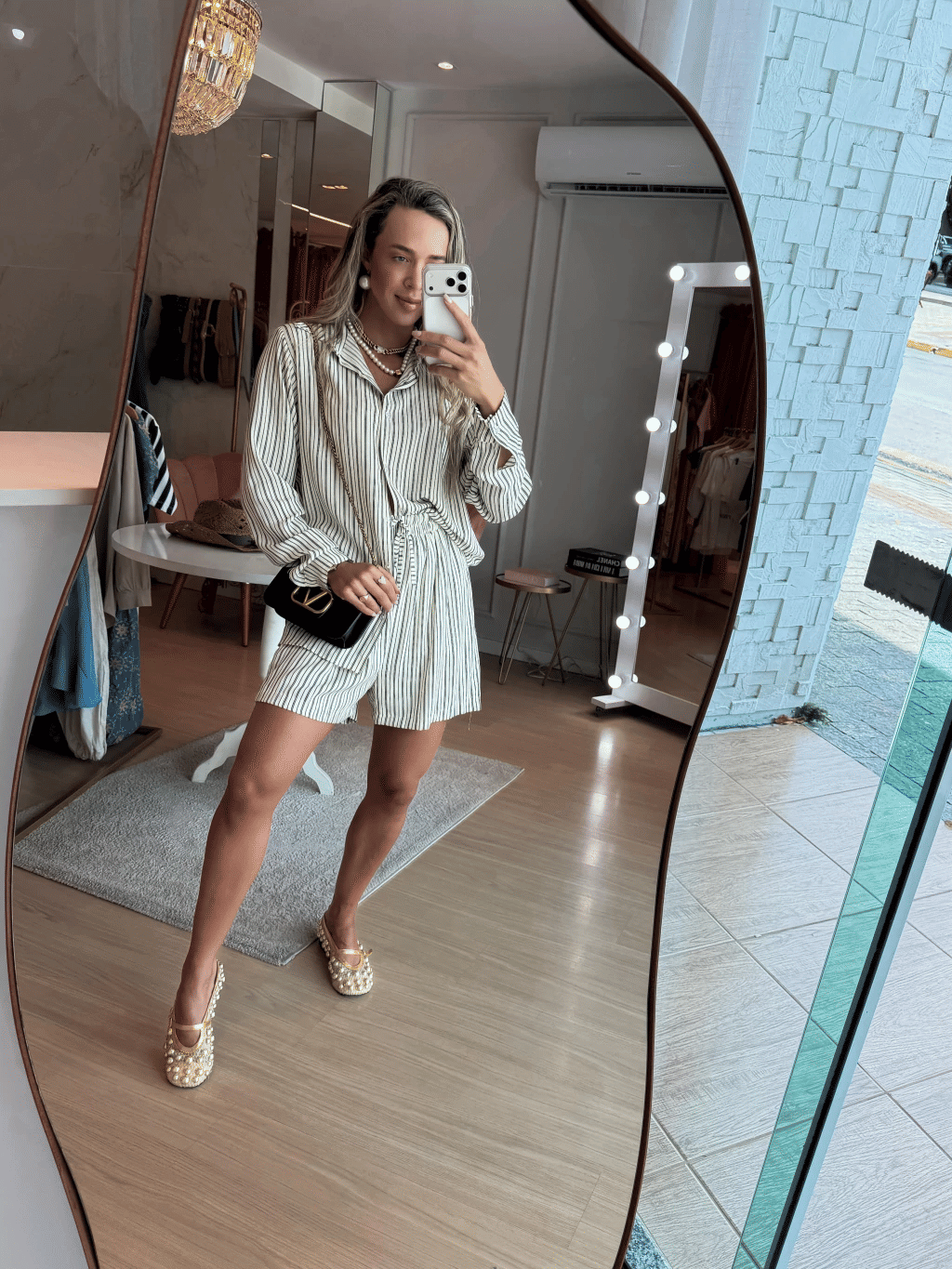 Conjunto Kimono Short Listras Conjunto Kimono Short Listras