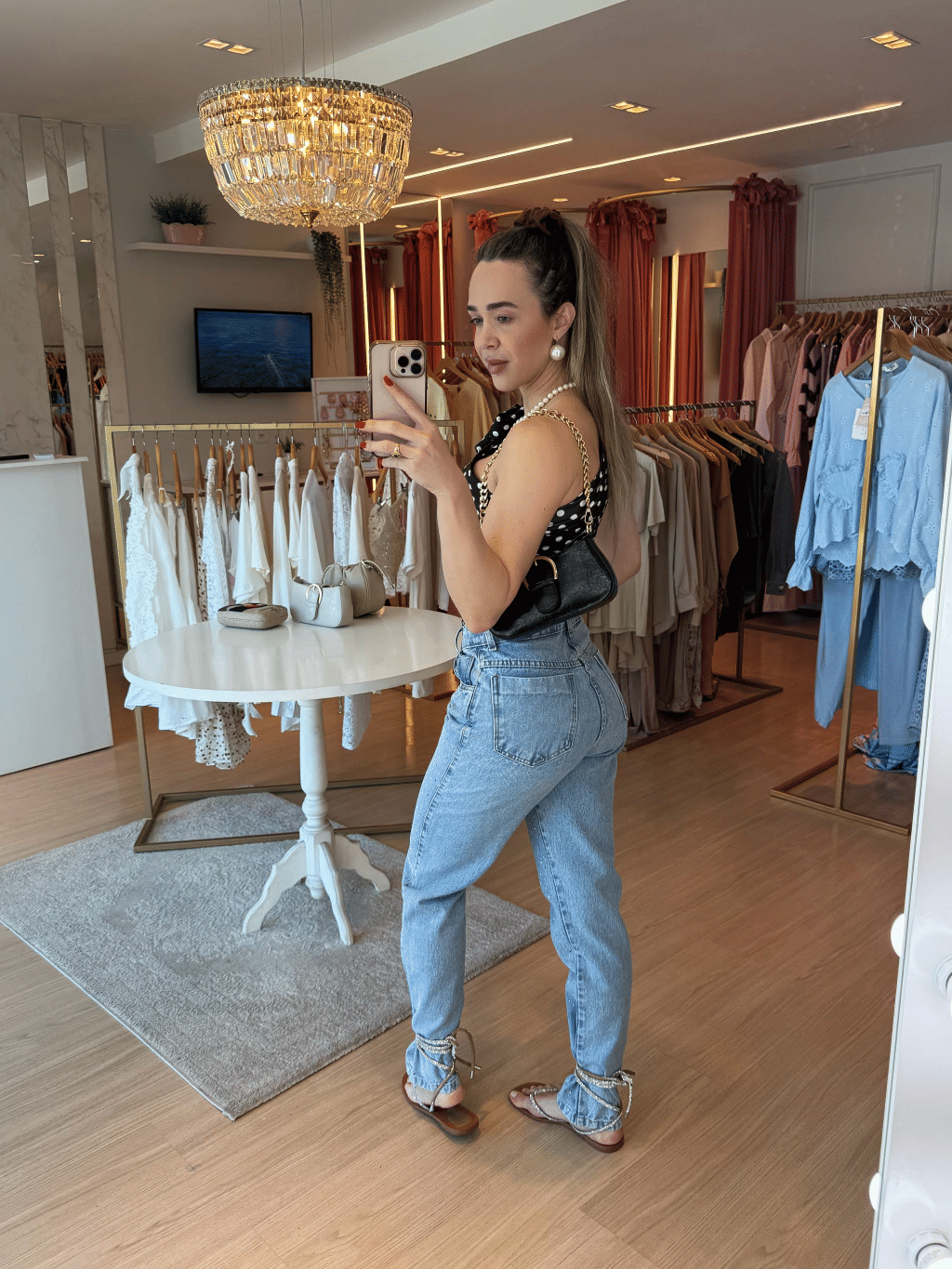Blusa Poá Transpassada Blusa Poá Transpassada