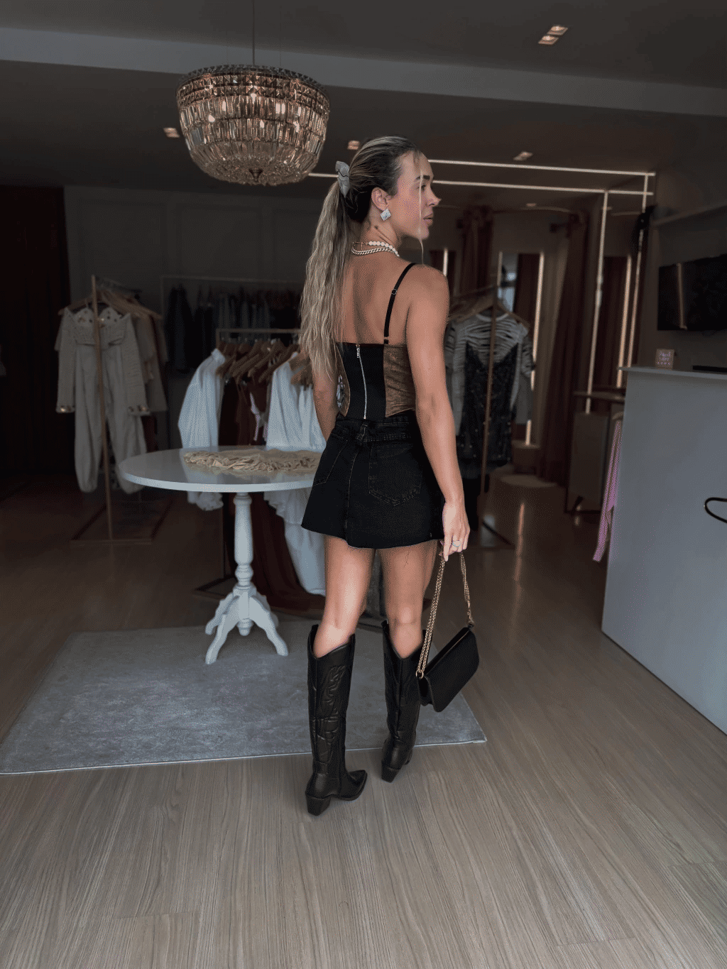 Corselet Courino Renda Corselet Courino Renda