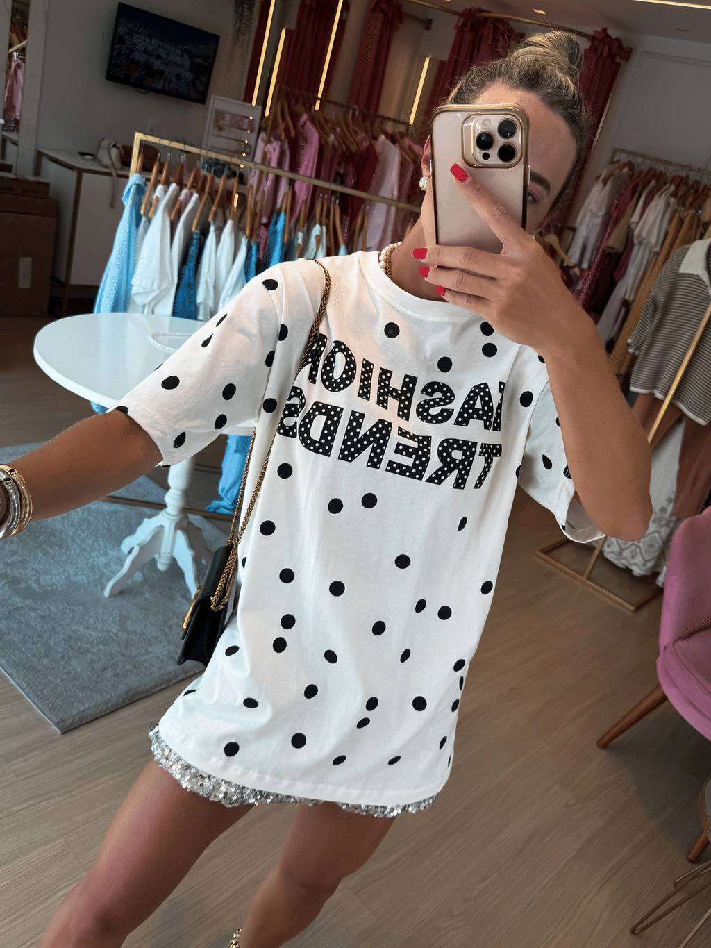 Camiseta Fashion Trend Poa Camiseta Fashion Trend Poa