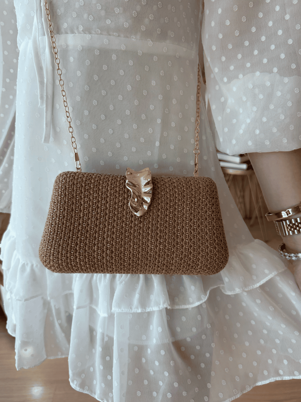 Clutch Palha C/Dourado Clutch Palha C/Dourado