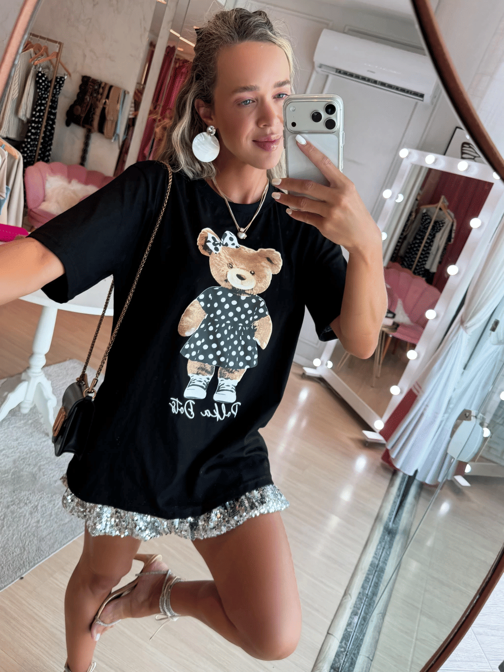 Camiseta Urso Poá Camiseta Urso Poá