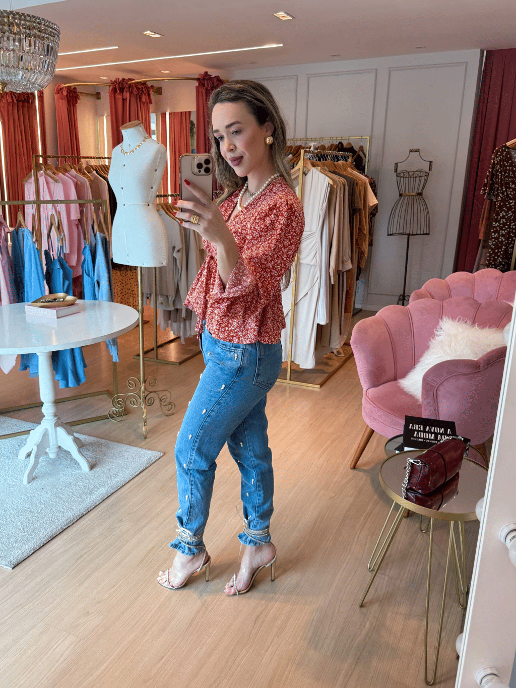Calça Mon Pérolas Calça Mon Pérolas