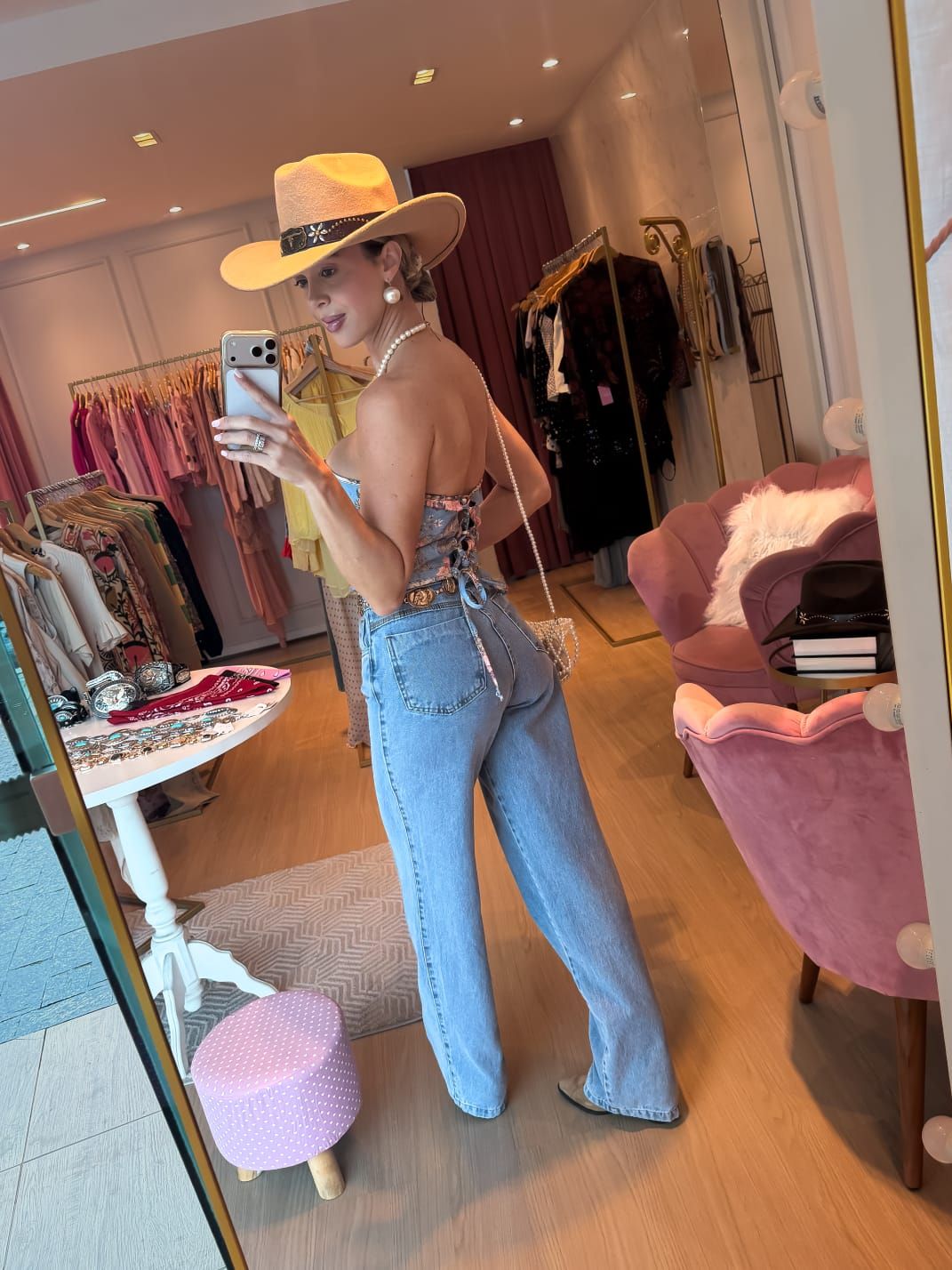 Calça Wide Jeans Jessica Calça Wide Jeans Jessica