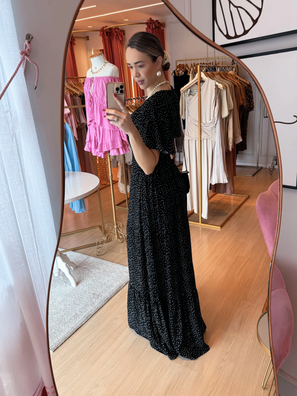 Vestido Poá Hiara Vestido Poá Hiara