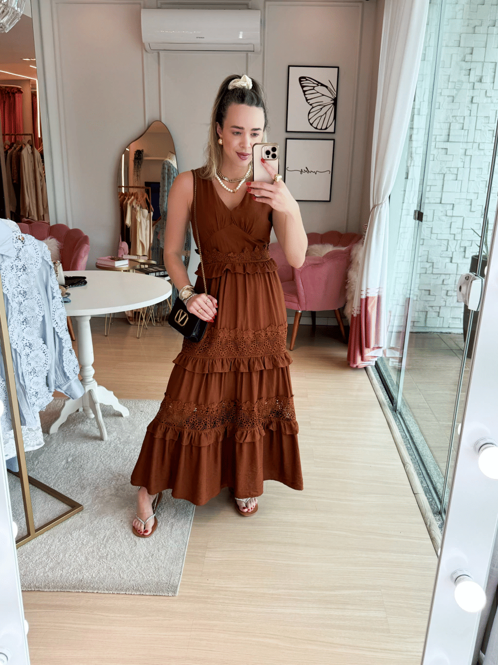 Vestido Midi Gilmara Vestido Midi Gilmara