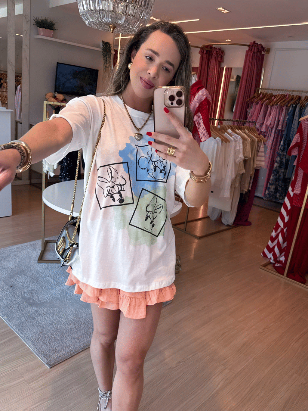 Camiseta Minnies Camiseta Minnies