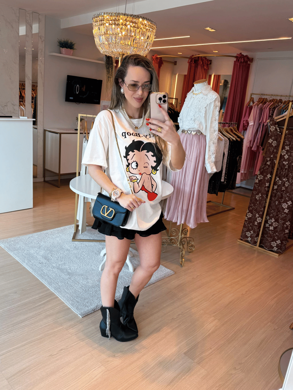 Camisetão Betty-Boop Camisetão Betty-Boop