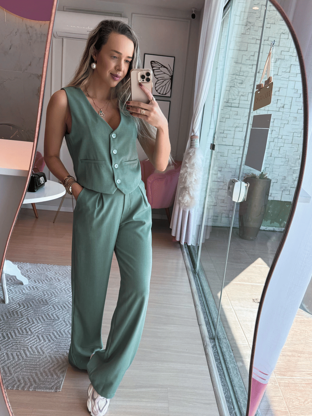 Conjunto Renata Colete Conjunto Renata Colete