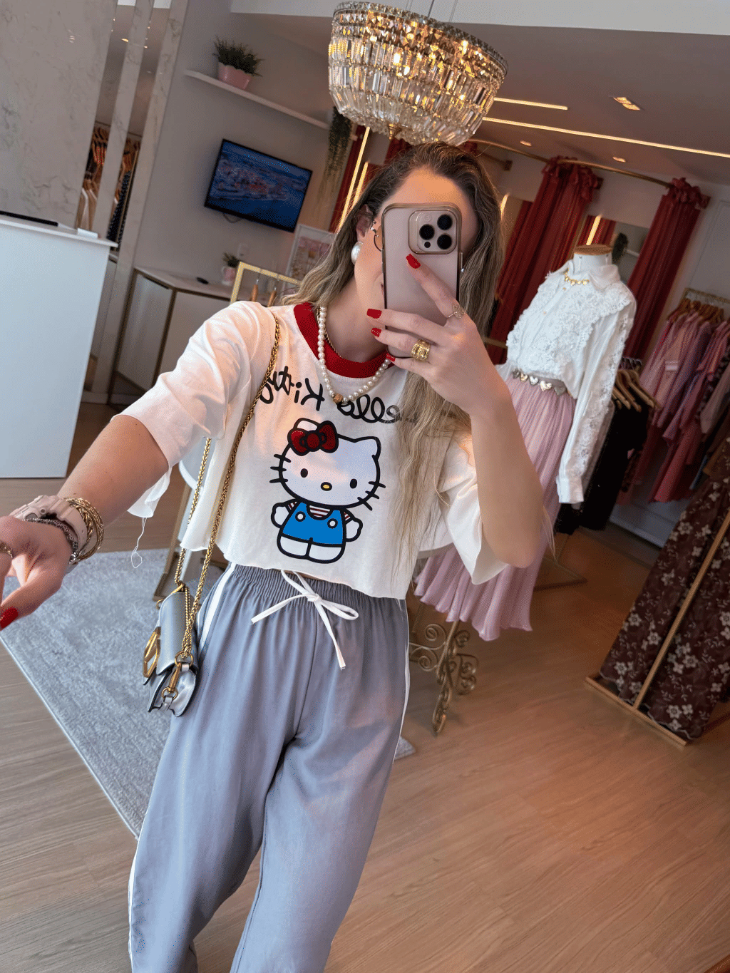 Max Cropped Hello Kitty Max Cropped Hello Kitty