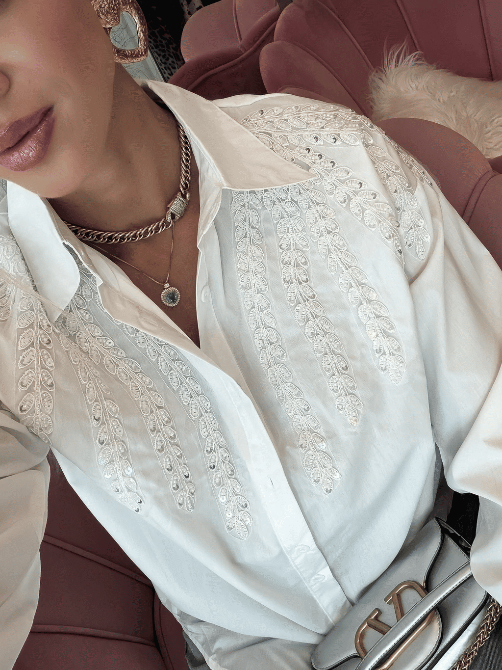 Camisa Bordada Aline