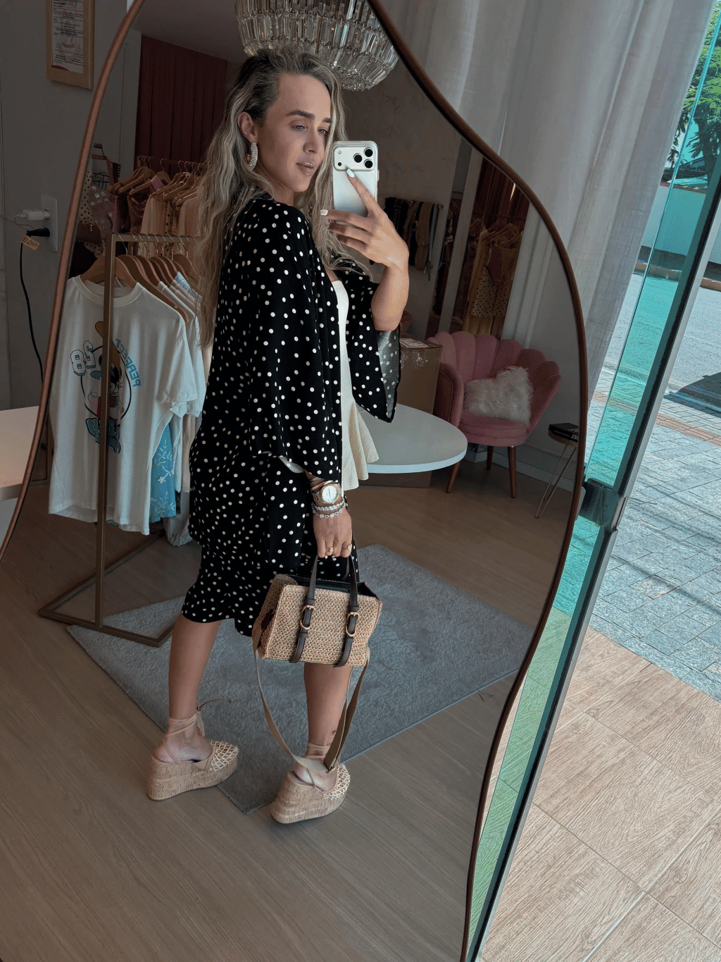 Conjunto Kimono Poá Ana Conjunto Kimono Poá Ana