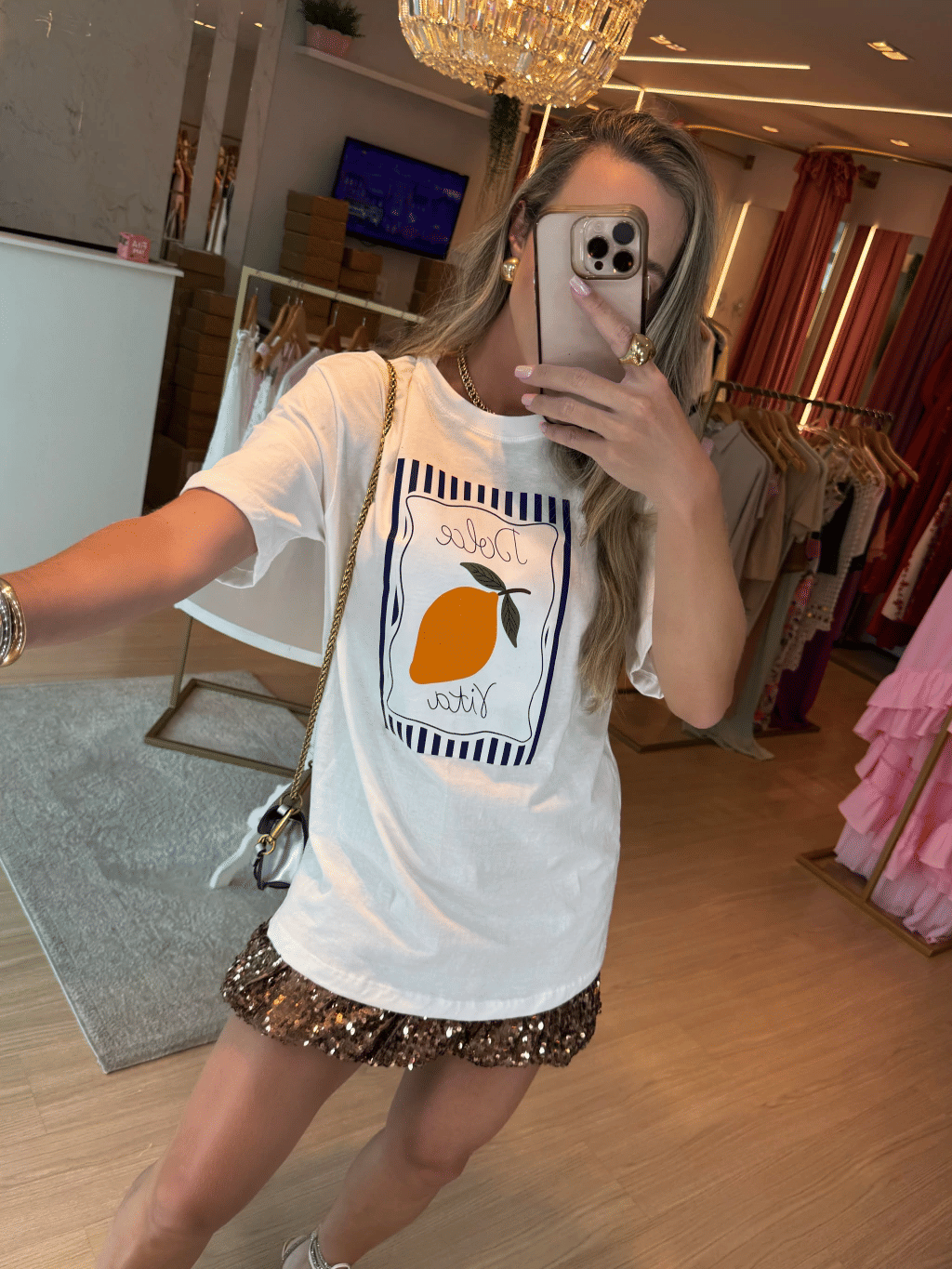 Camiseta Dolce Vita Lemon Camiseta Dolce Vita Lemon
