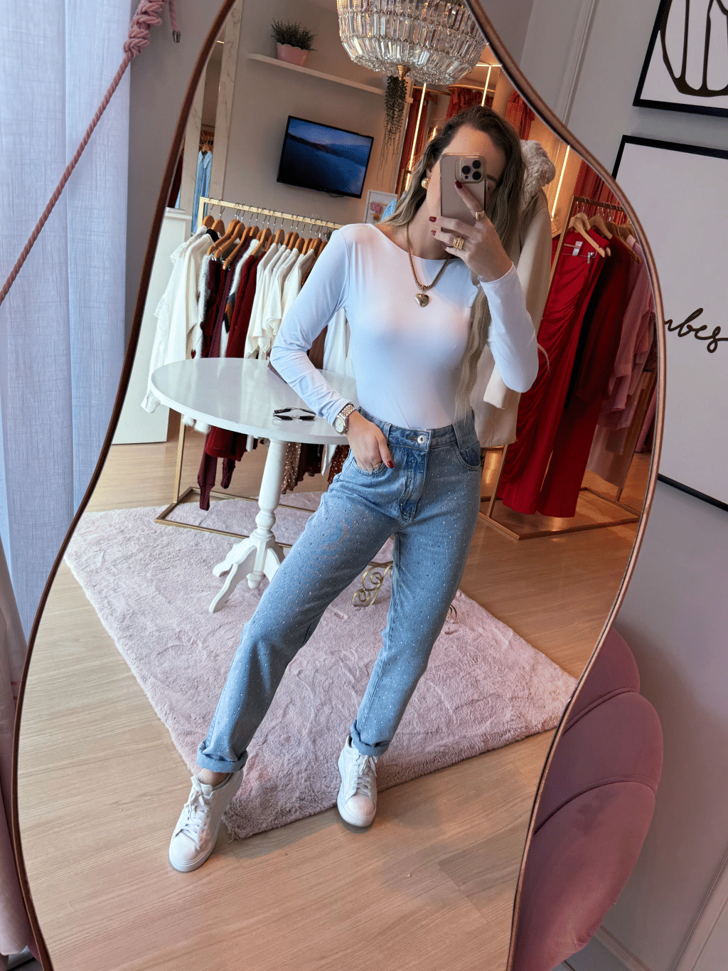 Calça Mon Strass Cloé Calça Mon Strass Cloé