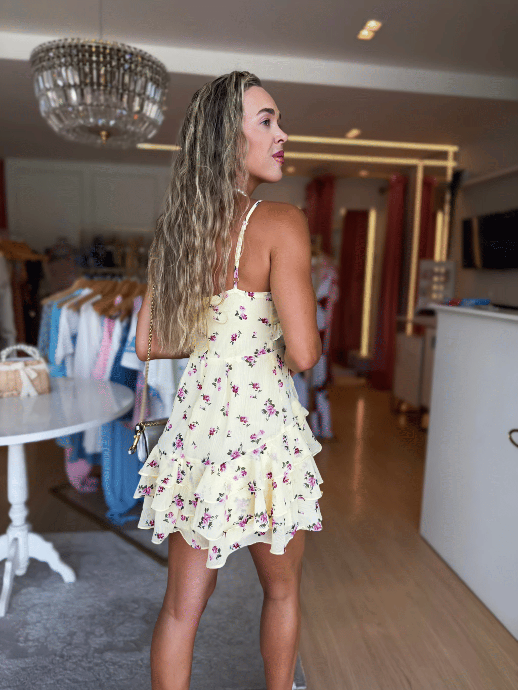 Vestido Emilly Flores Vestido Emilly Flores