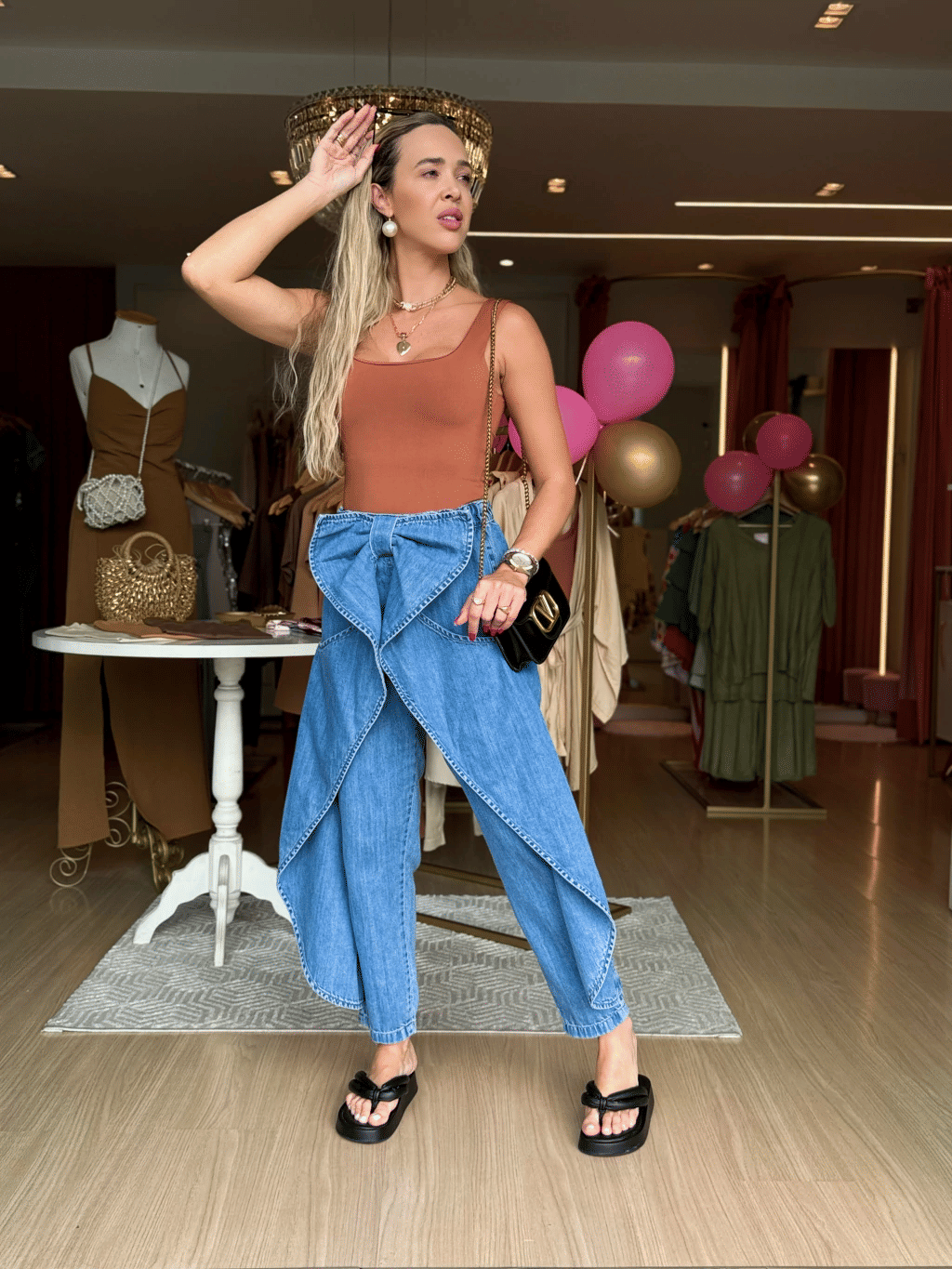 Calça Laço Calça Laço