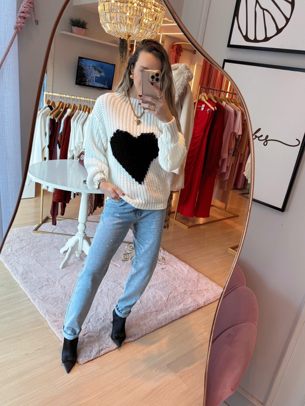 Calça Mon Strass Cloé Calça Mon Strass Cloé