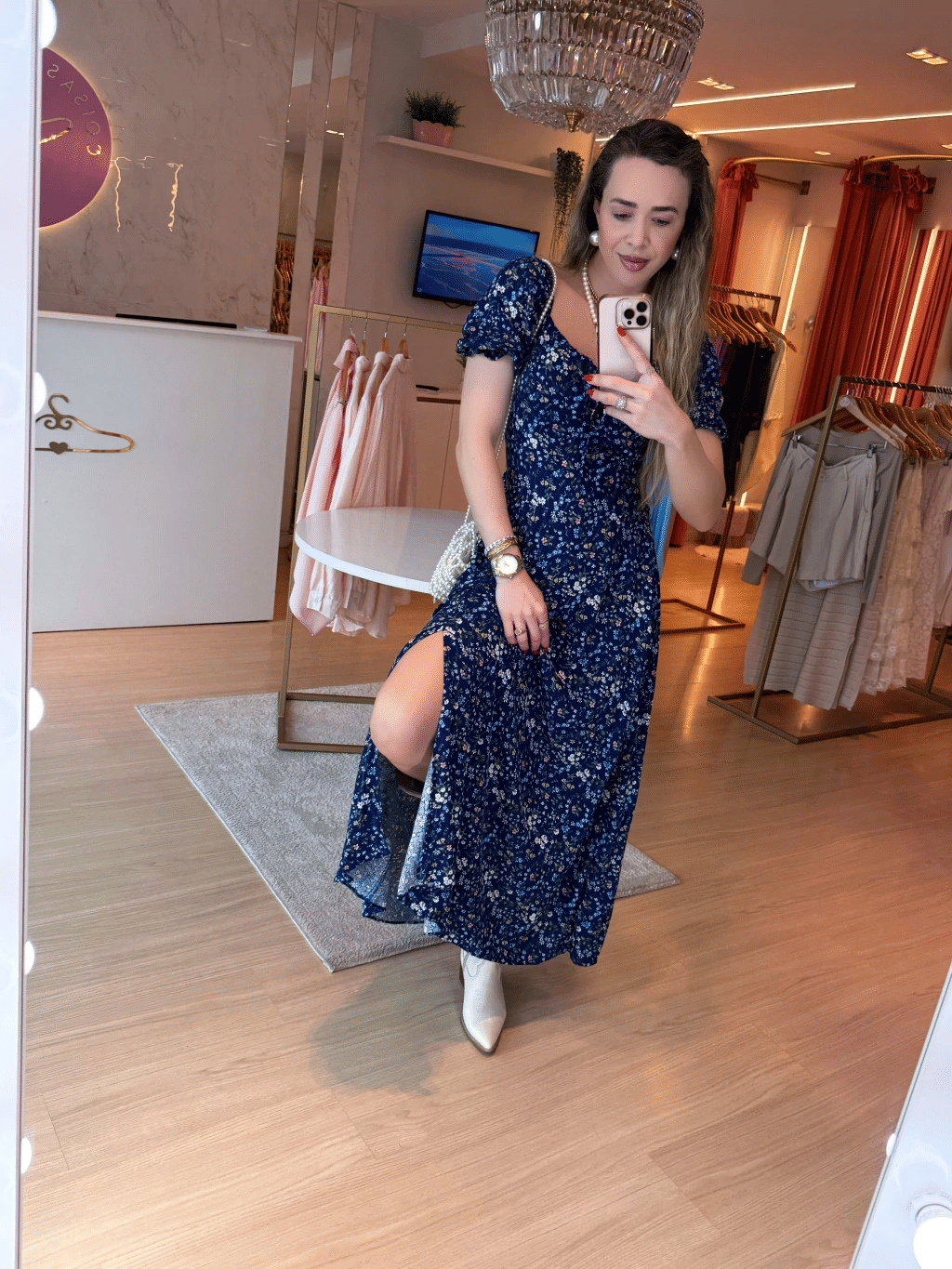 Vestido Eloide Flores Vestido Eloide Flores