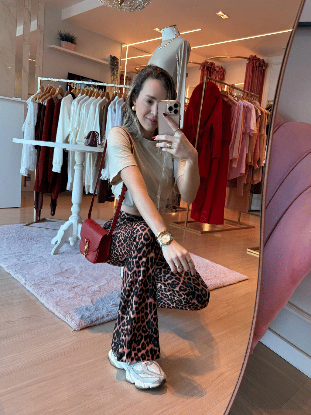 Calça Flare Calça Flare