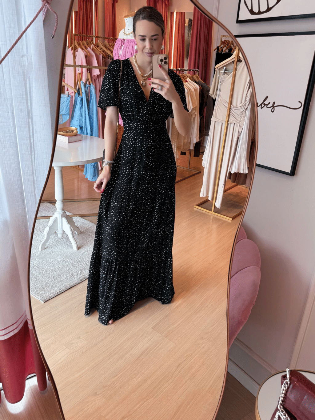 Vestido Poá Hiara Vestido Poá Hiara