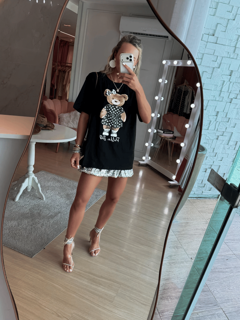 Camiseta Urso Poá Camiseta Urso Poá